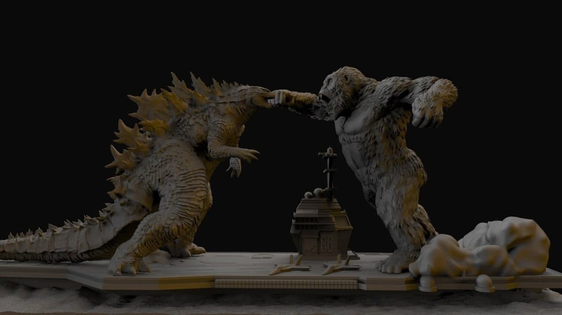 king kong vs godzilla model
