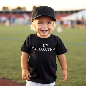 Klein Tailgater-shirt | Voetbalshirt voor peuters | Shirt voor peuters en baby&#39;s | Voetbalbaby | Voetbalpeuter | Herfstshirt voor peuters