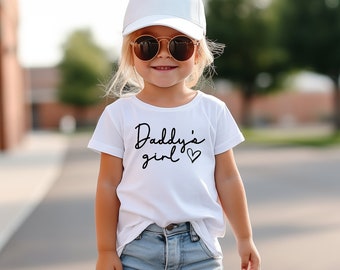 Camiseta para niña de papá / Regalo para el Día del Padre