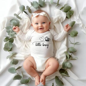 Little Honey Onesie® | Baby Shower Gift | Honey Bee Onesie® | Baby Boy Baby Girl Onesie® | Baby Onesie®