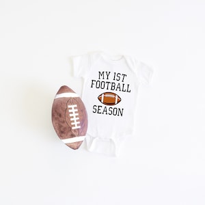 My 1st Football Season Onesie® | Football Season | Football Baby Onesie® | Fall Onesie® | Football Season Onesie® | Football Baby