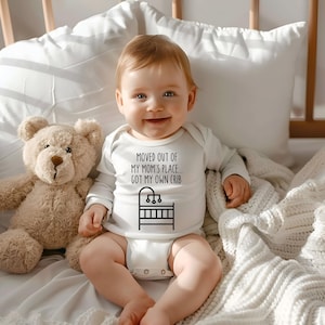 Got My Own Crib Onesie® | Baby Shower Gift | Funny Baby Onesie® | Baby Girl Baby Boy Onesie® | Newborn Baby Onesie®