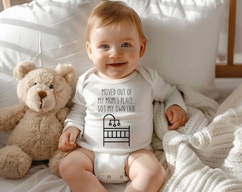Got My Own Crib Onesie® | Funny Baby Shower Gift