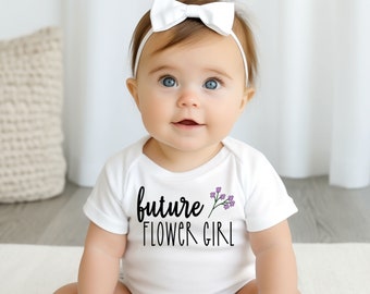 Future Flower Girl Onesie® | Flower Girl Proposal | Flower Girl Onesie® | Flower Girl Baby Girl Onesie® | Wedding Onesie®
