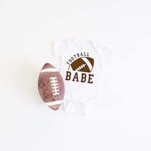 Football Babe Onesie® | Football Season | Football Baby Onesie® | Fall Onesie® | Football Season Onesie® | Football Baby