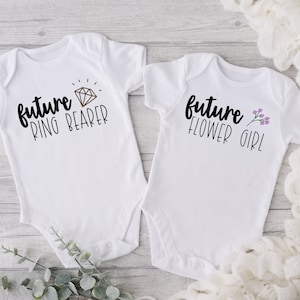 Future Ring Bearer/Flower Girl Onesie® | Ring Bearer/ Flower Girl Proposal | Ring Bearer Onesie® | Flower Girl Onesie® | Wedding Onesies®