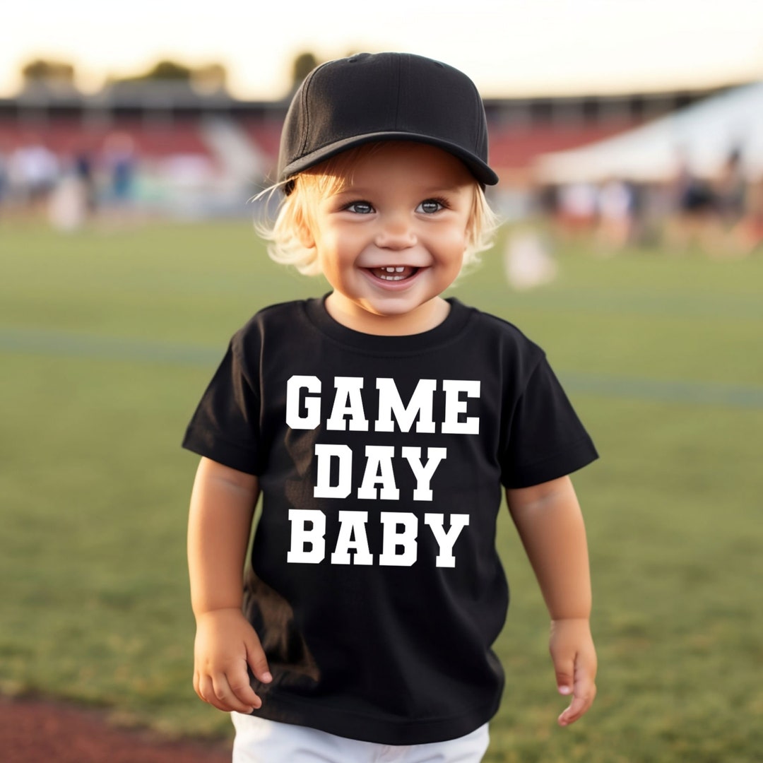 Game Day Baby Shirt Football Toddler Shirt Toddler and Infant Shirt