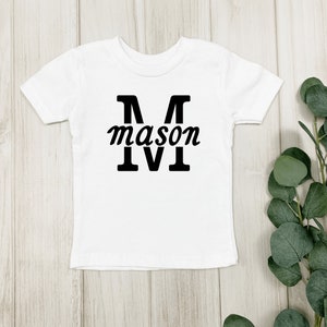 Custom Name Infant Shirt | Personalized Toddler Shirt | Personalized Child Shirt | Boy Toddler Shirt | Customizable