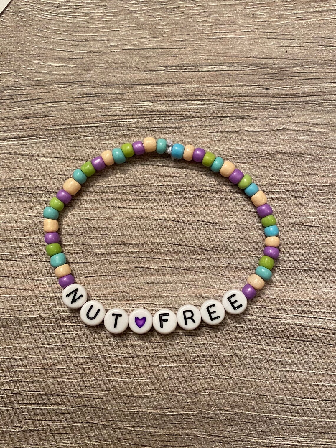 Food allergy bracelet for kids dairy free gluten free peanut Etsy