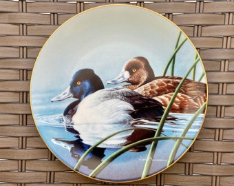 The Lesser Scaup | The Federal Duck Stamp Plate Collection | Neal Anderson | W. S. George