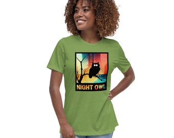 NIGHT OWL - Women's T-Shirt by Activate Nonsense