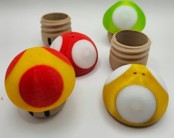 Mushroom Stash Kandi Charms
