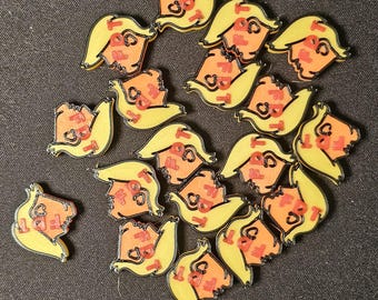 10 FDT Charms Beads
