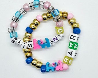 10 Dino Heart Beads/Charms