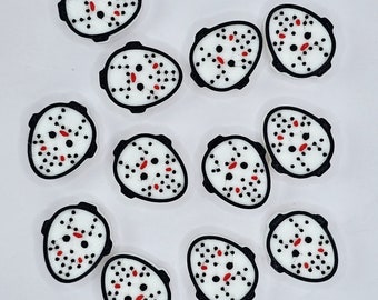 Hockey Mask Beads/Charms
