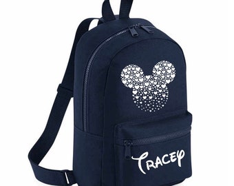 personalised mickey mouse backpack