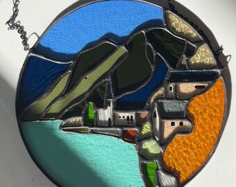 Hallstatt Village, Handmade Stained Glass Art, Austria, Destinations, Beautiful Destination, Sentimental Gift, Home Decor