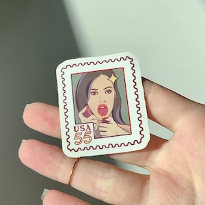 Jennifer&#39;s Body Sticker, Jennifer Check Fan Art, I Am A God, Clear Waterproof Sticker, Weatherproof