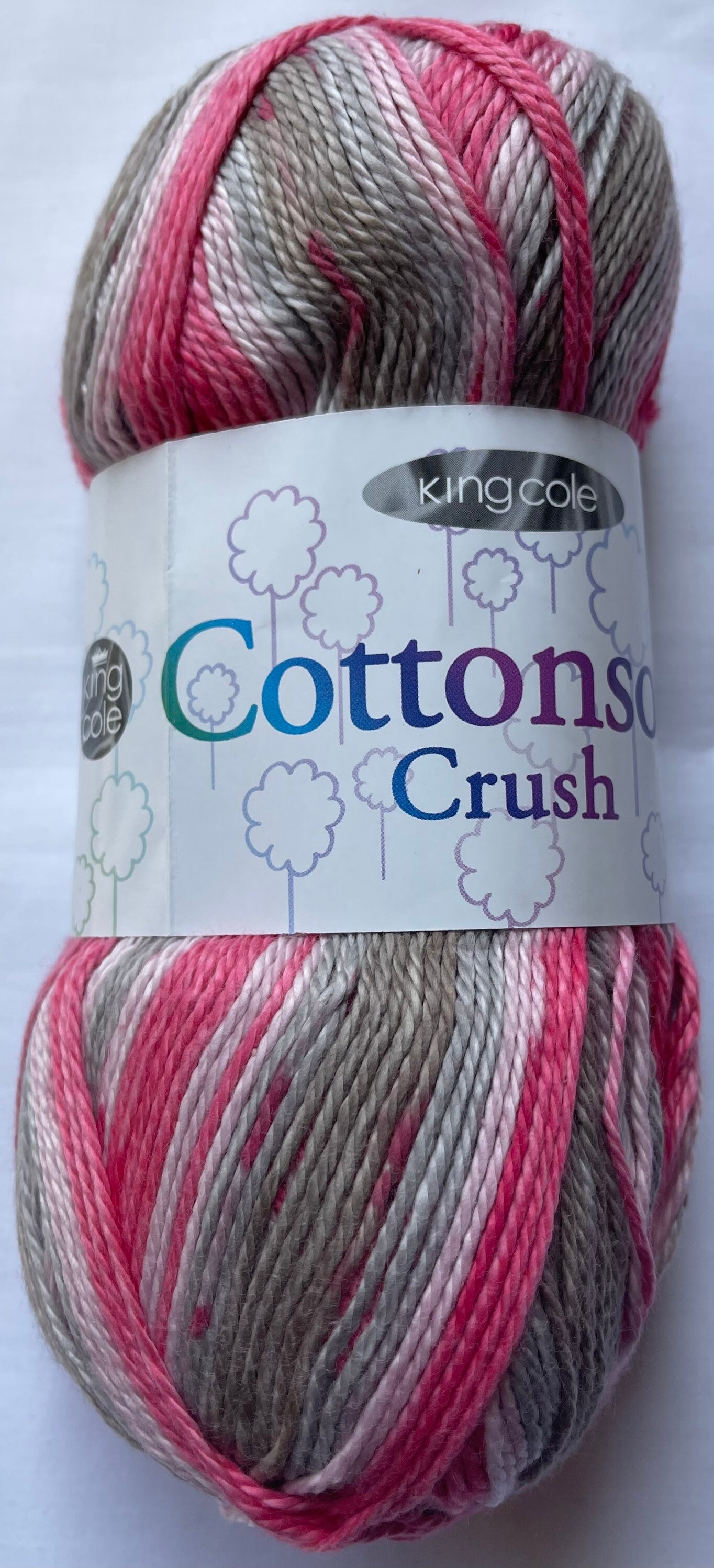 Cotton Yarn King Cole Cottonsoft Crush DK Light Worsted Etsy
