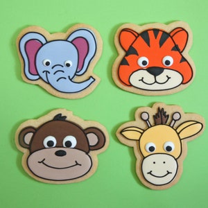 Jungle themed Iced Biscuits image 1