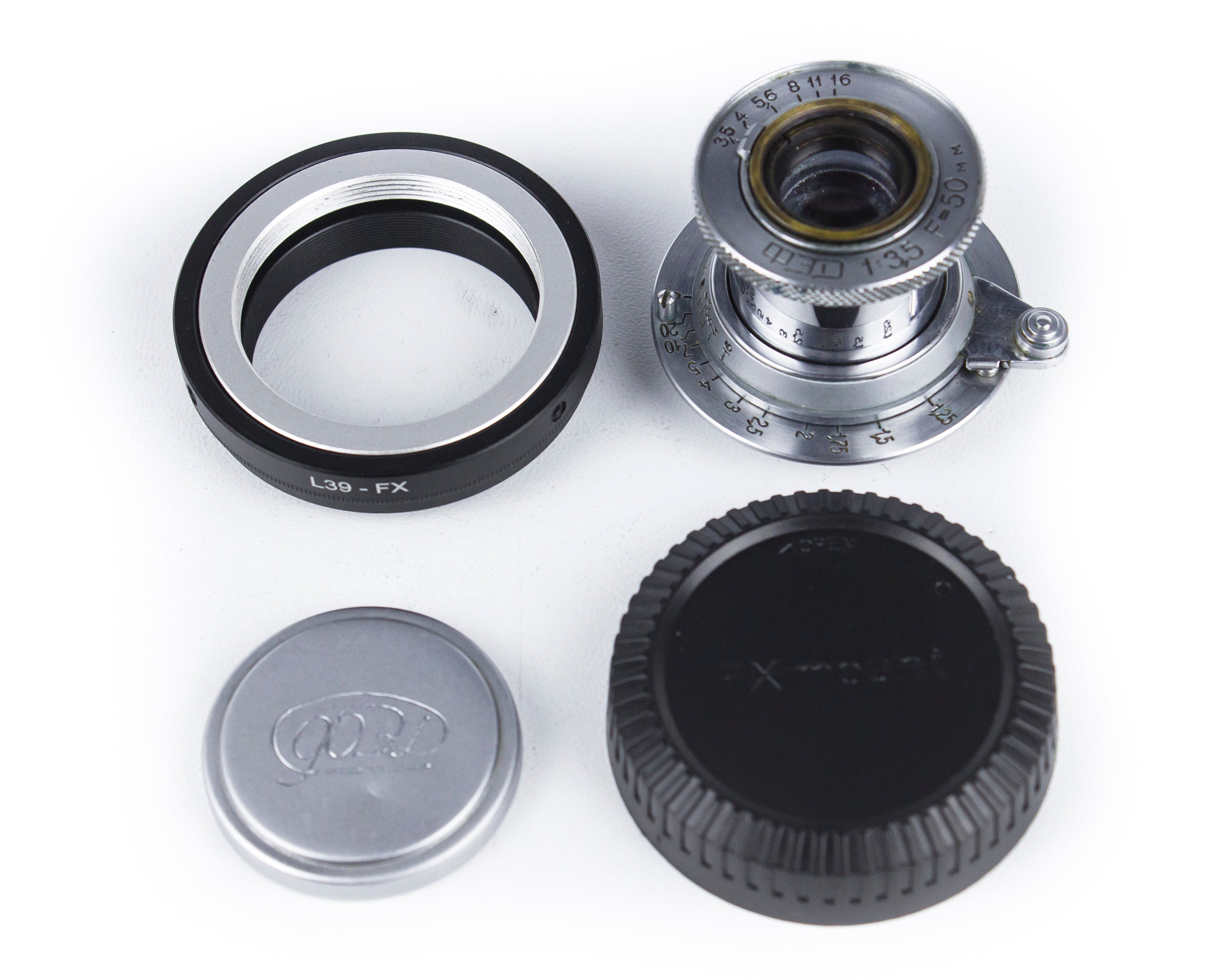 INDUSTAR-10 ソビエトレンズ FED 50 mm f/3.5 レンズ ライカマウント