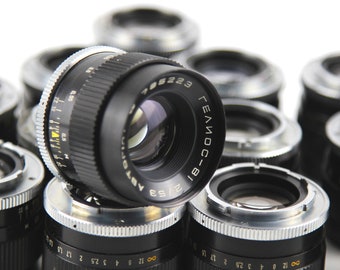 Kiev 10 一眼レフ Helios-81付 アールデコ調デザイン ソビエトレンズ HELIOS - 81 オートマチック (2/50) カメラ Kiev -10