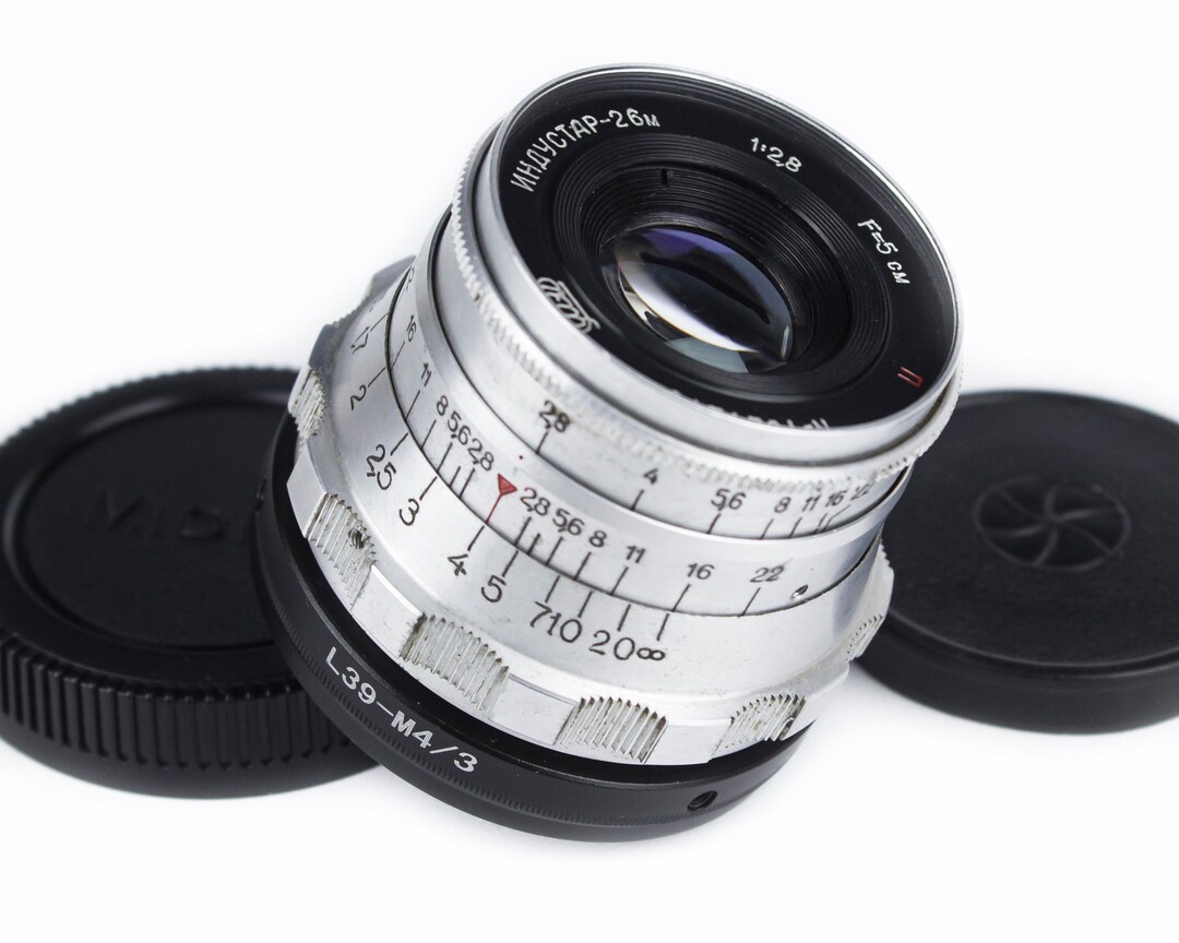 Industar-26M ❗️50mm F2.8 レンズ M39‼️RED P❗️ ビンテージ ソビエト Industar-26 M 50mm f/2.8 M39 レンズ ライカ