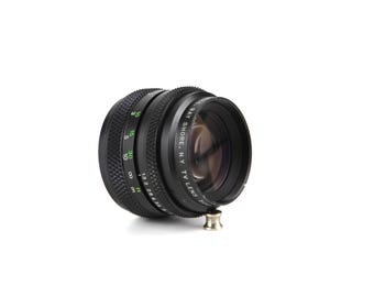 TV Lens Precise Optics Bay Shore N.Y. TV lens 50 mm F 1.3 Mount M25 Japan