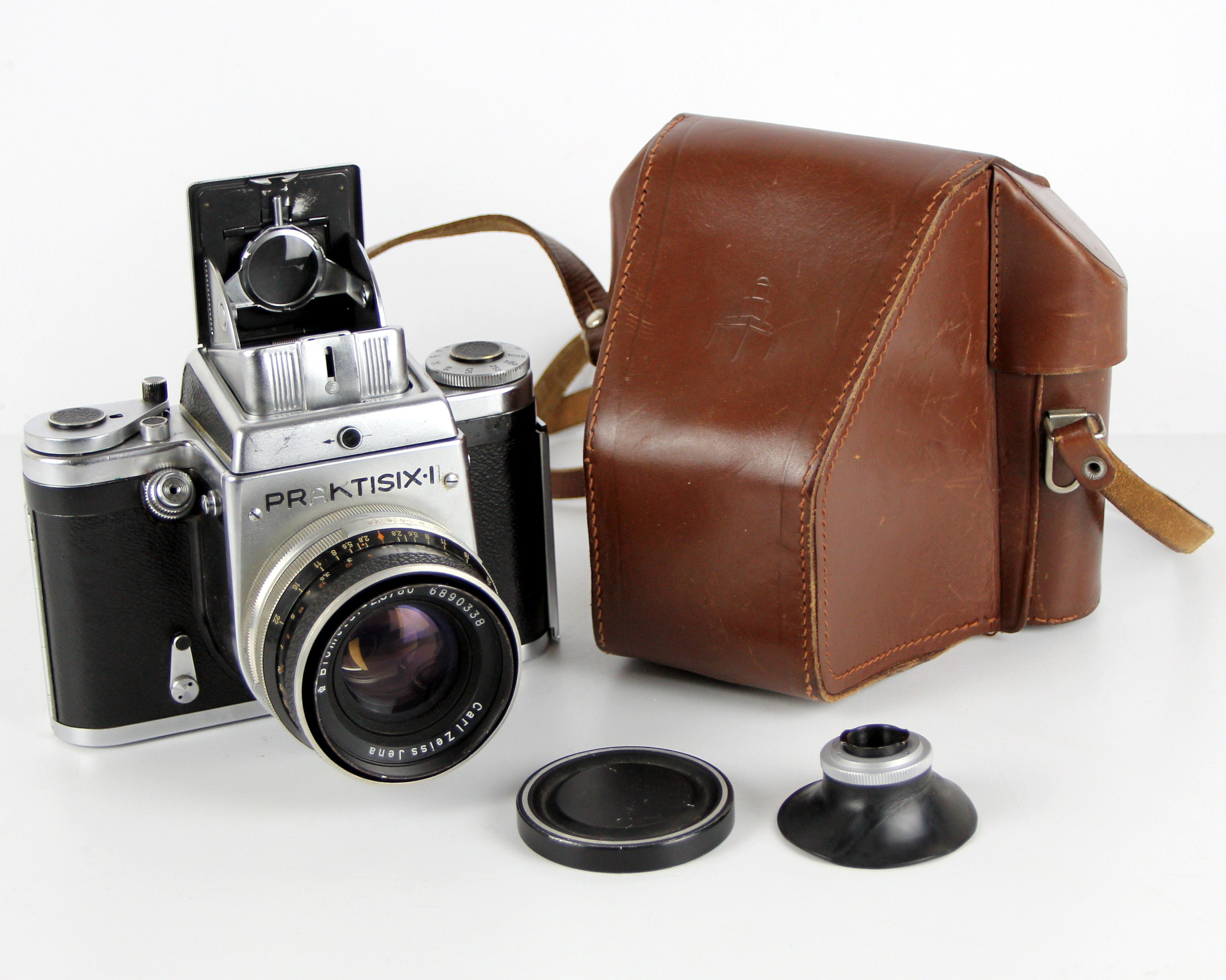 Camera PRAKTISIX II PENTACON Six Lens Carl Zeiss Jena Biometar