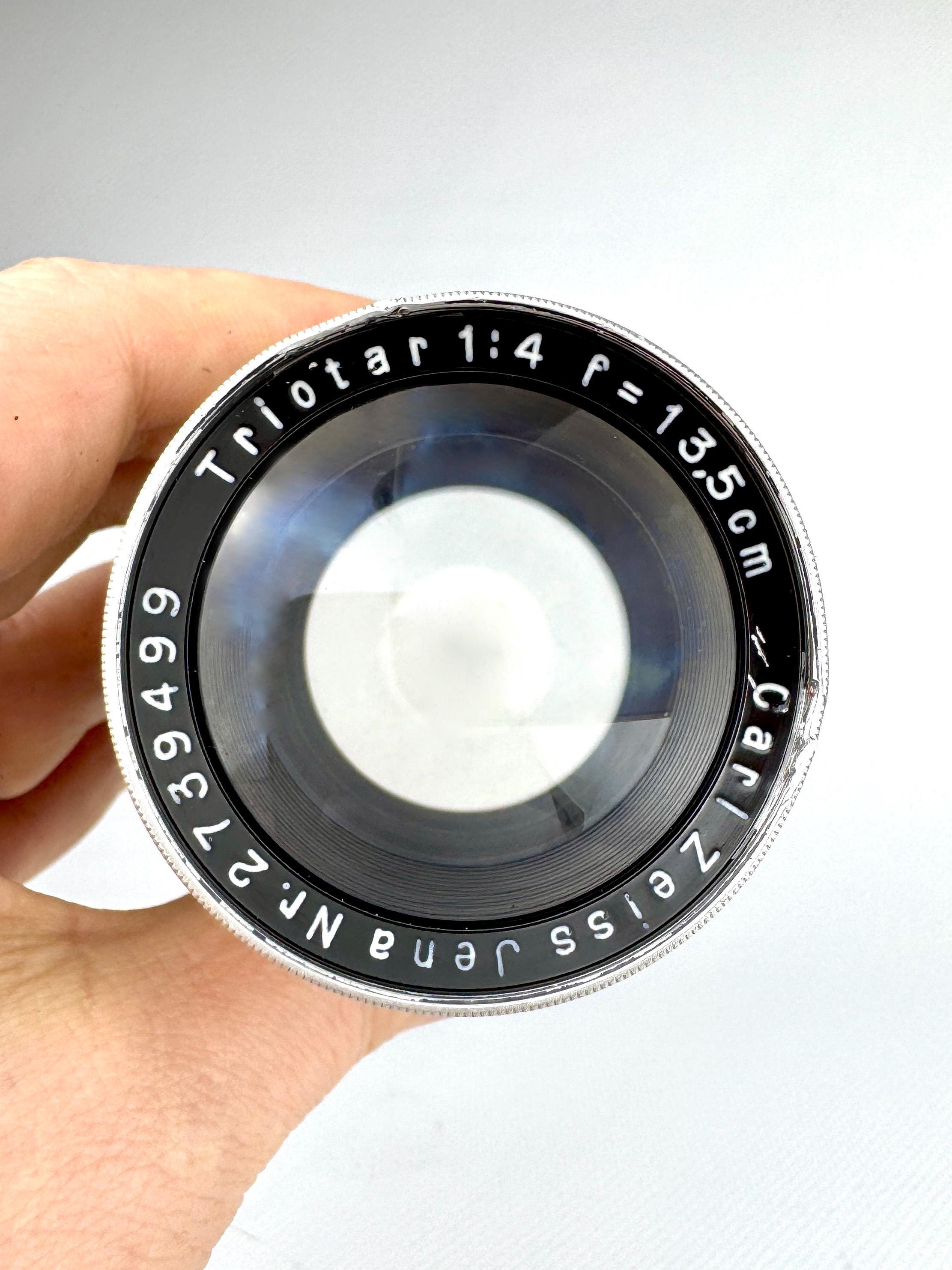 Jena Triotar Zeiss Carl 1:4 Lens Telephoto Exakta T cm f=13.5cm