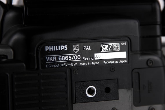 Film Cinema Filming Apparatus Video Camera PHILIPS VKR 6865 Lens