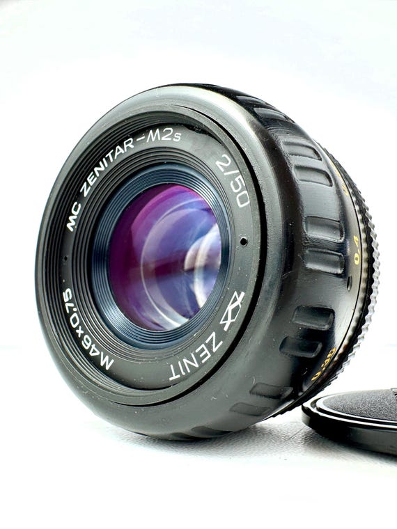 Vintage MC Zenitar-m2s 50mm F2 M42 Zenit Soviet Lens USSR - Etsy