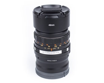 PENTACON Lens auto 1.8/50 snelle lens Mount SONY E NEX
