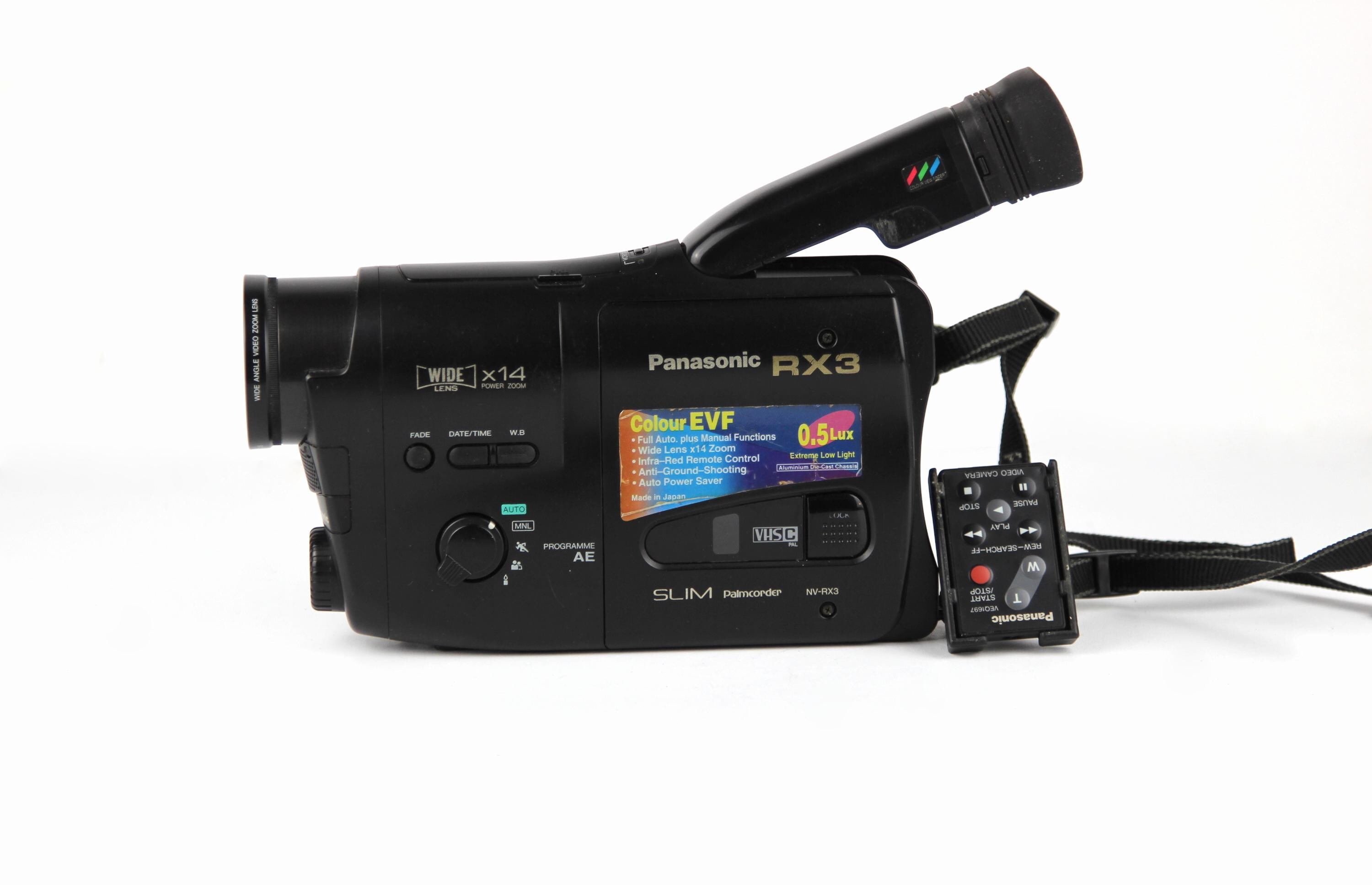 Film Cinema Filming Apparatus Video Camera PANASONIC NV - RX3EN