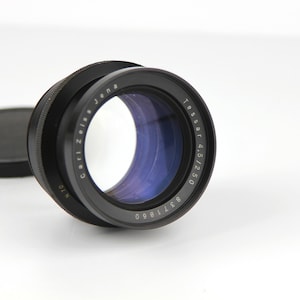 Lens Carl Zeiss Jena Tessar  (4,5/250 mm ) Lagre format Mount M72 Made in Germany