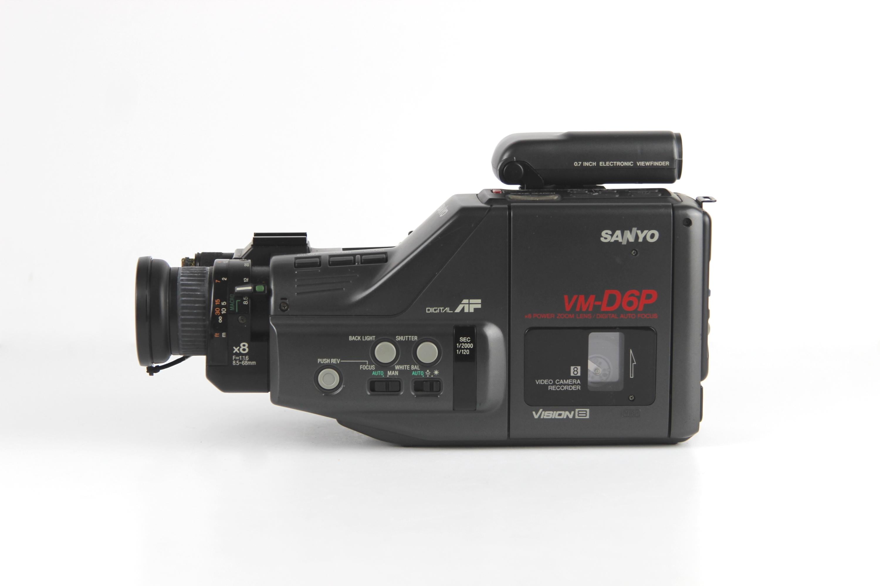 Film Cinema Filming Apparatus Video Camera SANYO VM-D6P Lens X8