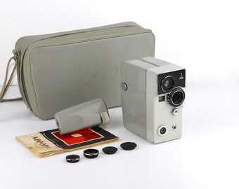 Cámara de cine vintage LOMO Avrora de 8 mm T-51 10 mm f2.8, URSS