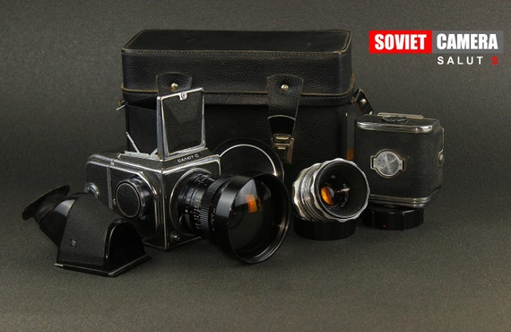 サリュート Salute + Industar-29 80mm/F2.8 Industar-29 1: 2,8 F \u003d 8cm P (Arsenal). Review from the reader