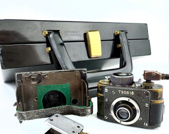 Rare Vintage Mickey Mouse 35 Mm Film Camera Disney Japan With