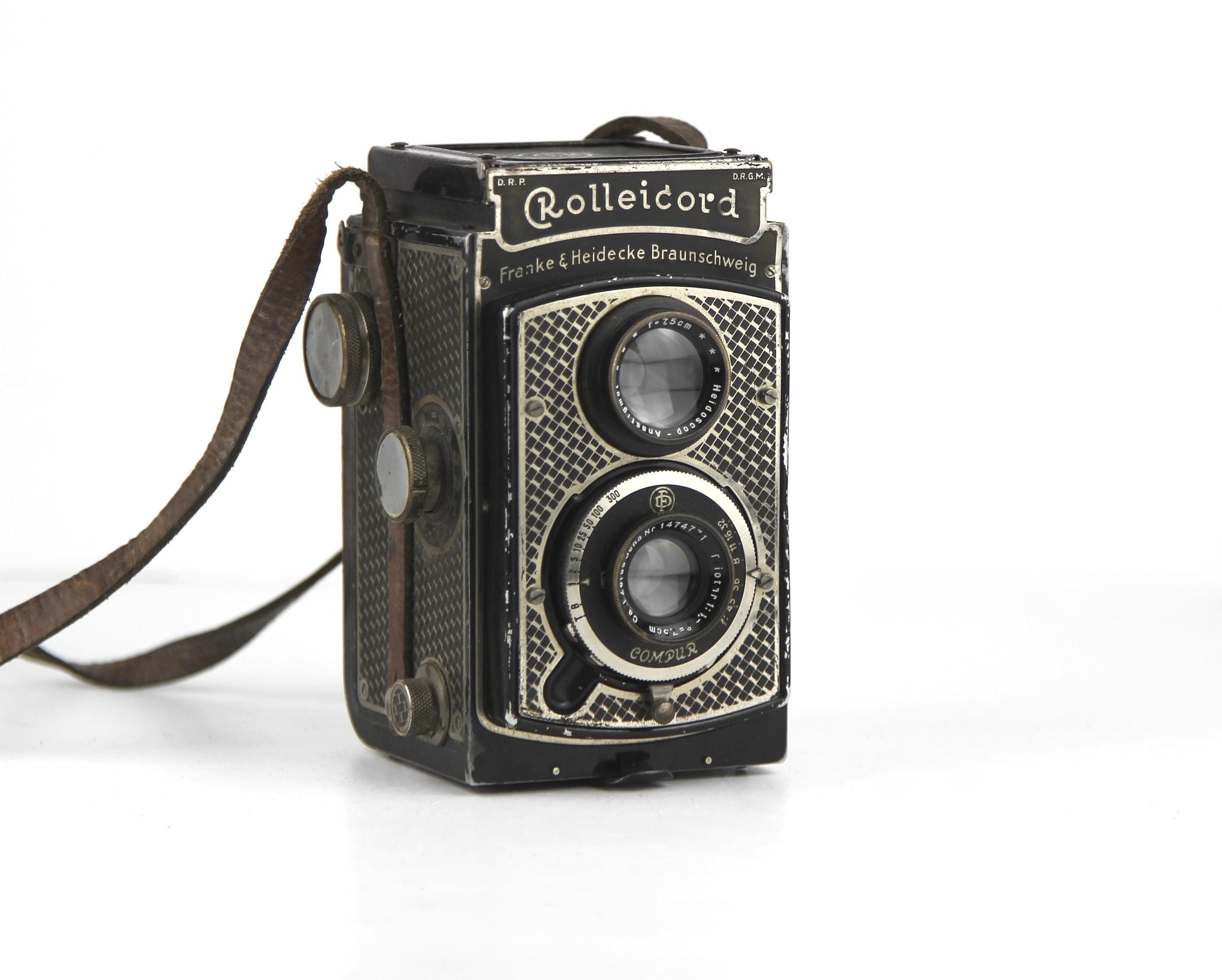Vintage Camera ROLLEICORD Lens Carl Zeiss Jena TRIOTAR 3,5/7