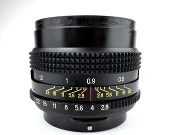 MC VOLNA - 3 ソビエトレンズ 80 mm f/2.8 Biotar 中判マウント