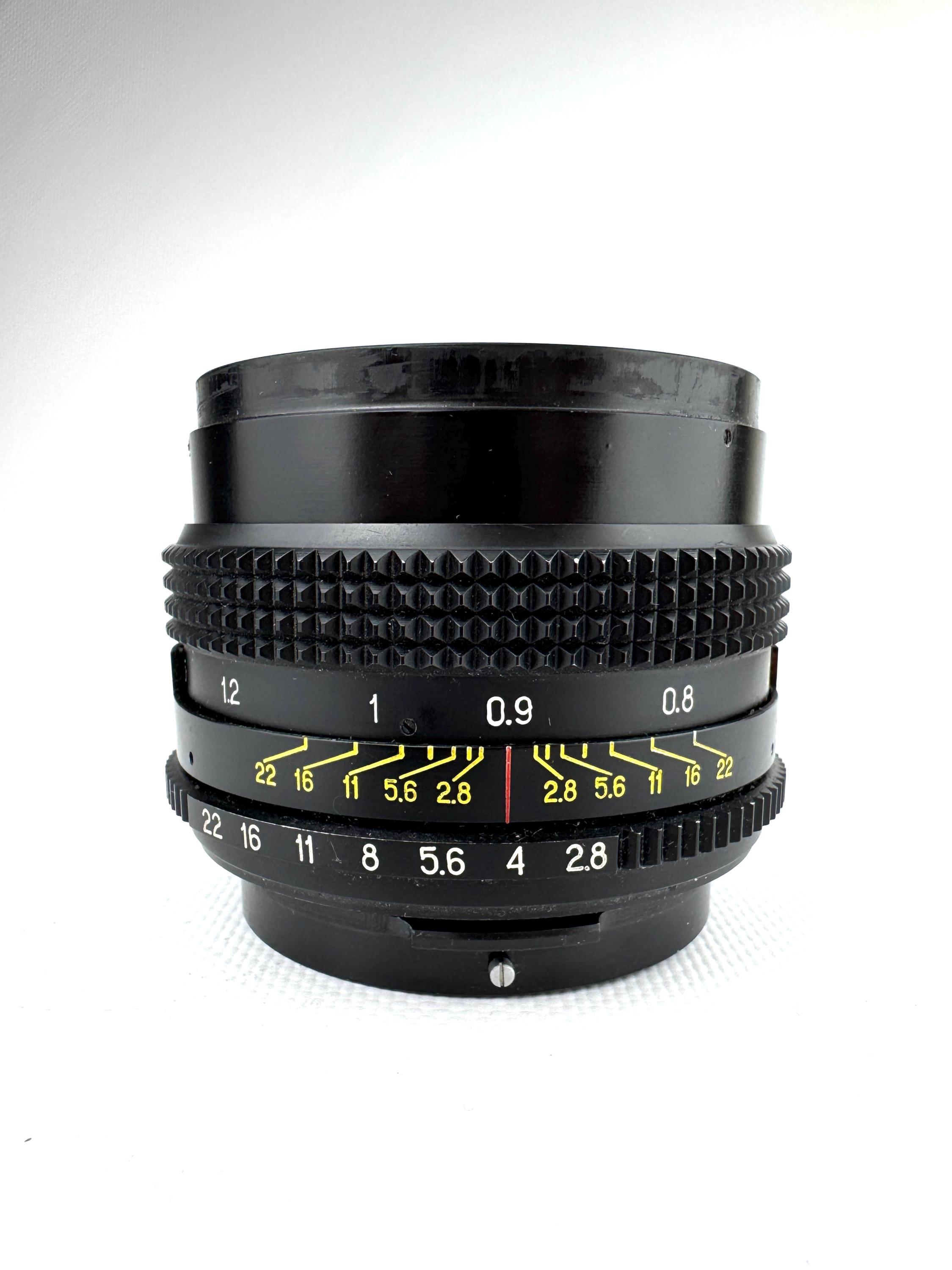 MC VOLNA - 3 ソビエトレンズ 80 mm f/2.8 Biotar 中判マウント