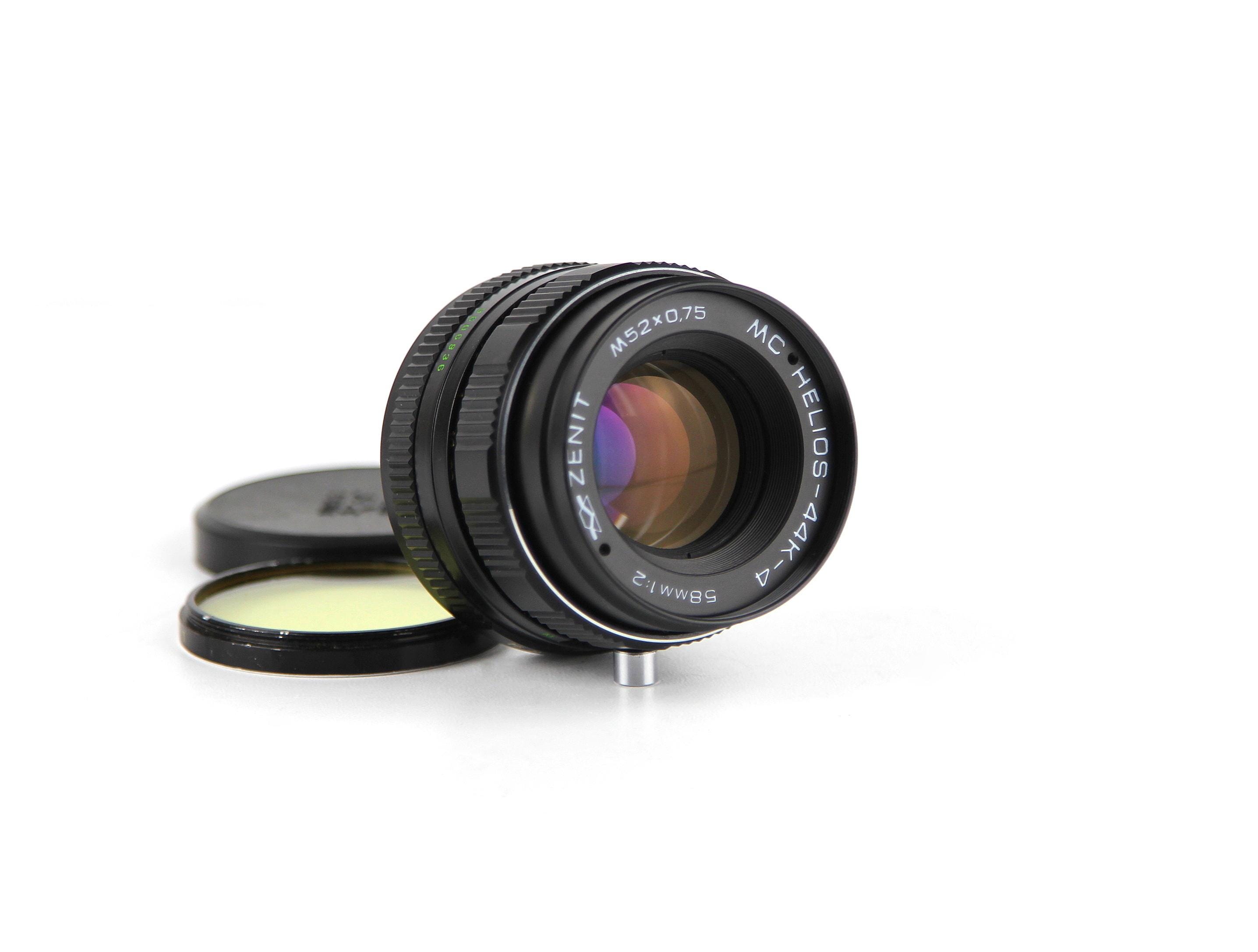 ソビエトレンズ 58mm f/2 HELIOS 44K-4 コピー Biotar マウント