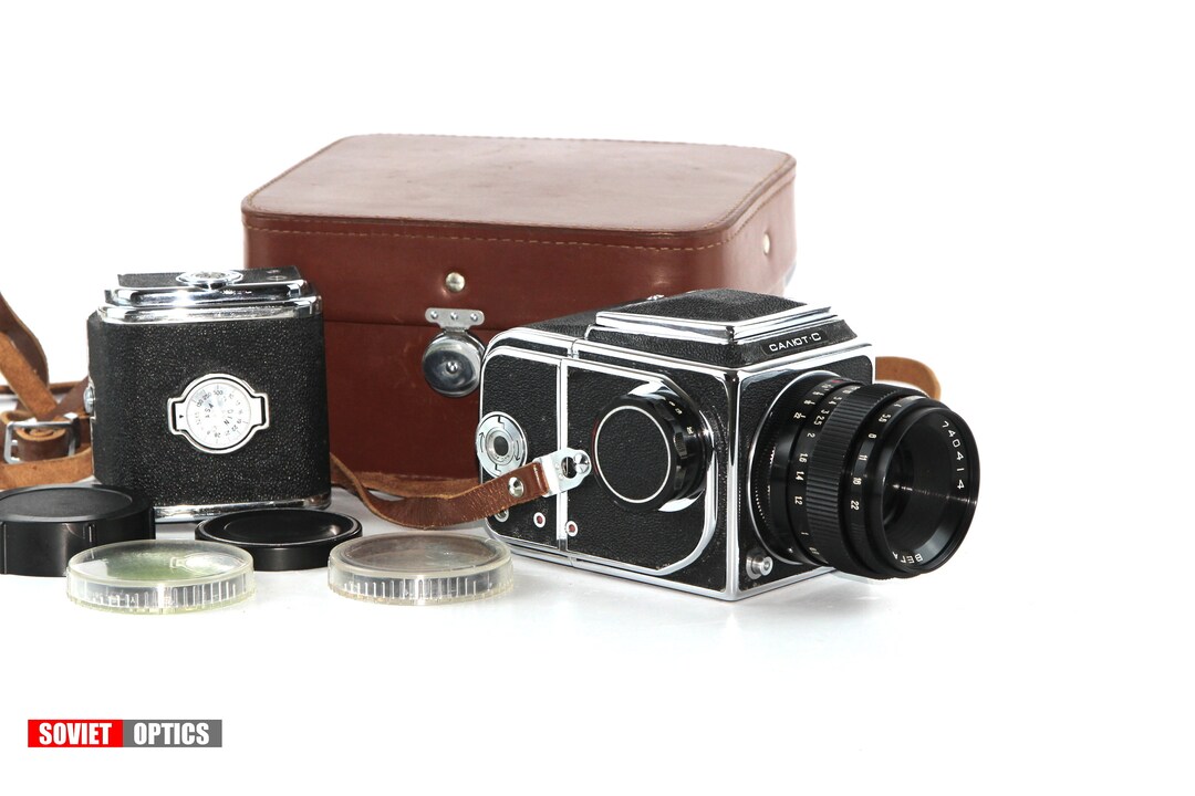 Soviet Camera 6x6 SALUT S Lens VEGA 12B 2.8/90 Medium Format Ussr - Etsy