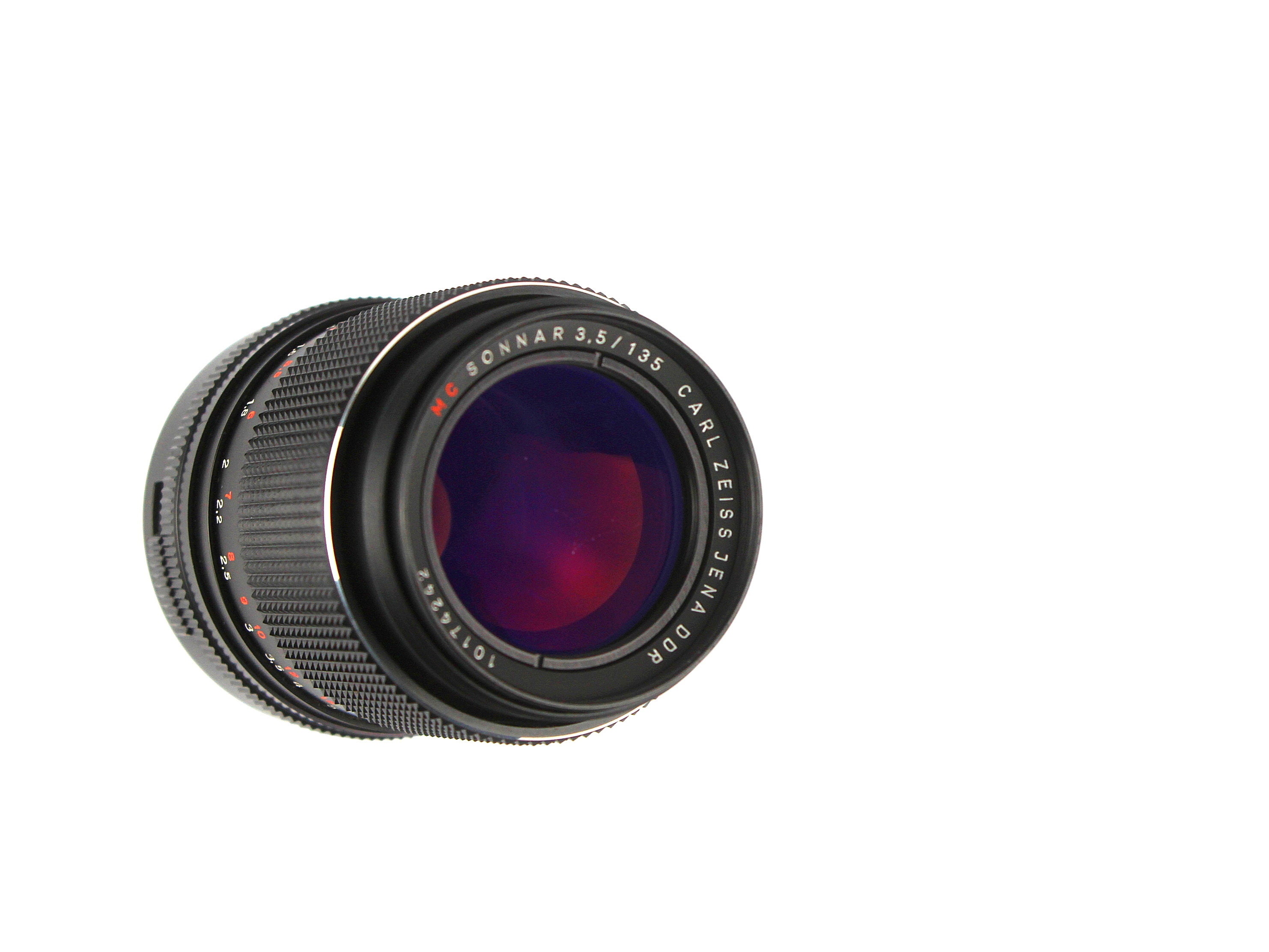 レンズ Carl Zeiss Jena MC Sonnar 3,5 / 135 望遠レンズ マウント M42