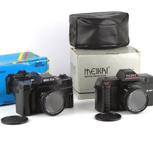 Cámara Vintage BELKA U.S.A. Cámara MEIKAI AR - 4367 (2 cámaras)