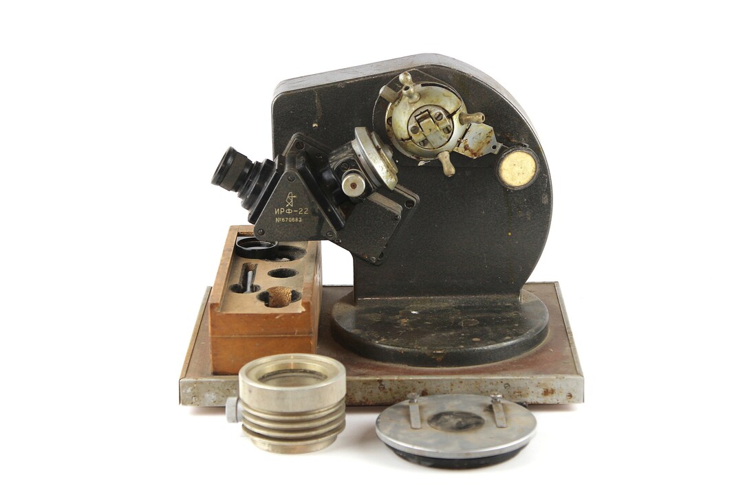RARE Lomo Soviet Microscope I R F - 22 Vintage Microscope - Etsy