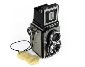 Vintage Camera FLEXARET Meopta Lens Meopta Belar 3,5 / 80 Meopta