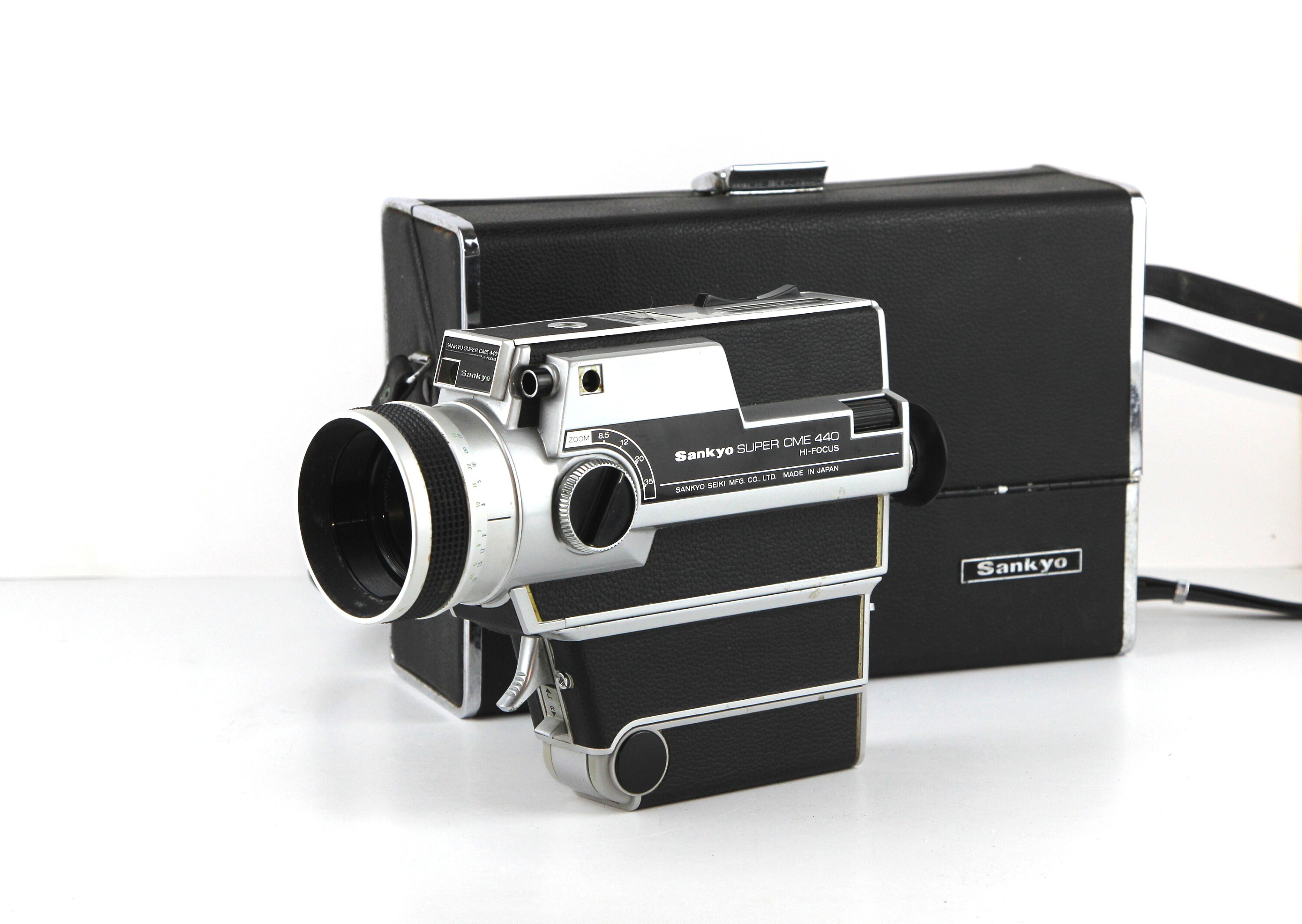 Vintage Film Cinema Video Camera SANKYO SUPER CME 440 Hi