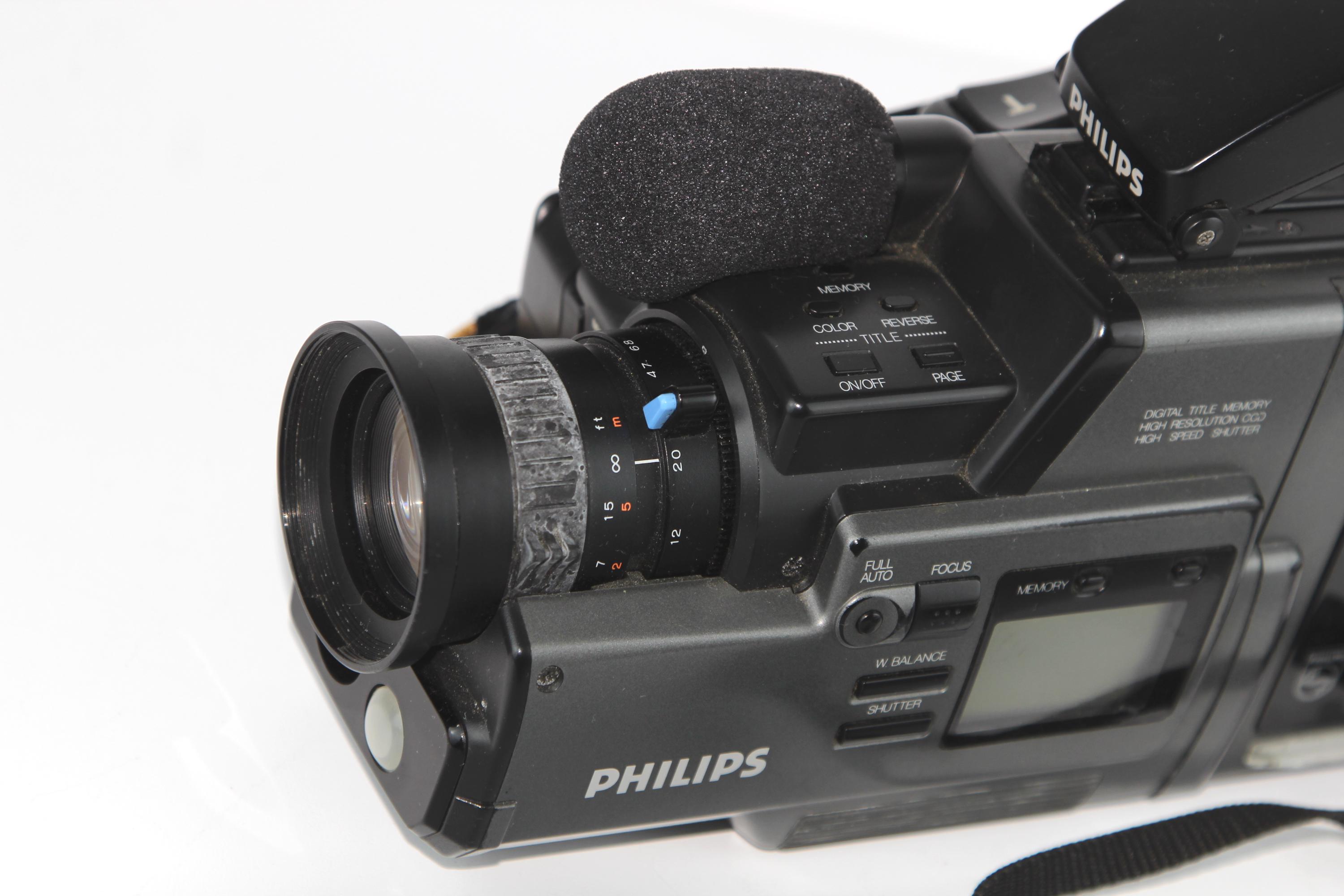Film Cinema Filming Apparatus Video Camera PHILIPS VKR 6865 Lens